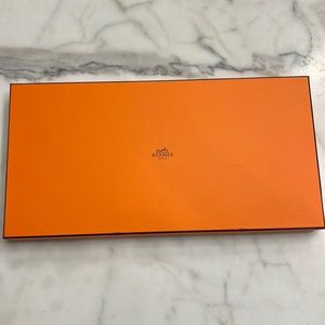 Authentic Hermes Scarf Box
